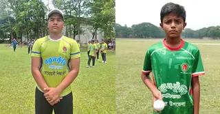 নতুন কুঁড়ি ক্রীড়া প্রতিযোগিতা: ইশানের সেঞ্চুরির ঝড়, বল হাতে ইমরানের ম্যাজিক